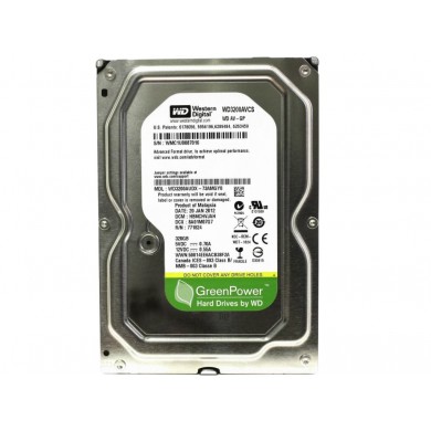 3.5” HDD Western Digital WD5000AVCS AV-GP / 500GB / IntelliPower / 16MB 3.5” HDD Western Digital WD5000AVCS AV-GP / 500GB / IntelliPower / 16MB