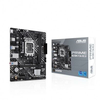 Placa de baza ASUS PRIME H610M-F D4 R2.0 / 1700 / H610 / DDR4 / mATX Placa de baza ASUS PRIME H610M-F D4 R2.0 / 1700 / H610 / DDR4 / mATX