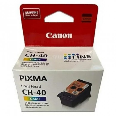 Print Head CH-40 (3430C001) Color (the following Color ink cartridges:GI-41C/M/Y) for Printers Canon Pixma G2420, G2430, G2460, G1420, G3420, G3430, G3470, GM2040, GM4040,   G5040, G6040, G7040.