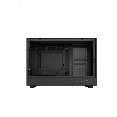 Carcasa DEEPCOOL CH260 / w/oPSU / Side-Window / 1x120mm, 2x140mm ARGB fans / mATX