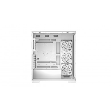 Carcasa DEEPCOOL CG580 4F V2 WH/ w/oPSU / Side-Window / ATX / White