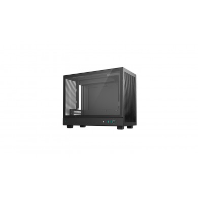 Carcasa DEEPCOOL CH160 PLUS / w/oPSU / Side-Window / mATX / Black