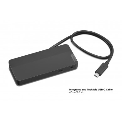 Lenovo USB-C Dual Display Travel Dock