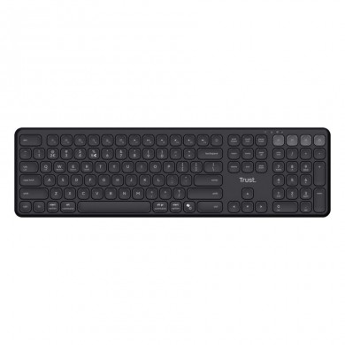 Tastatura wireless Multi-device Trust  Vaiya  Black