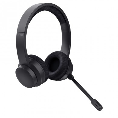 Casti wireless Trust AYDA / Bluetooth / Black