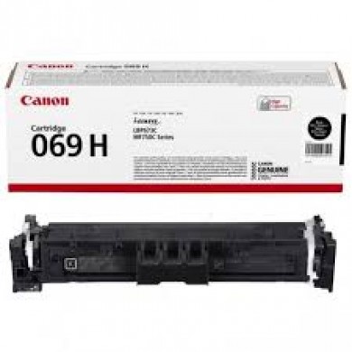 Laser Cartridge Canon 069H BK (5098C002), Black (7600 pages) for Canon i-SENSYS MF752Cdw/ MF754Cdw/ LBP673Cdw