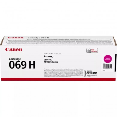 Laser Cartridge Canon 069H M (5096C002), magenta (5500 pages) for Canon i-SENSYS MF752Cdw/ MF754Cdw/ LBP673Cdw