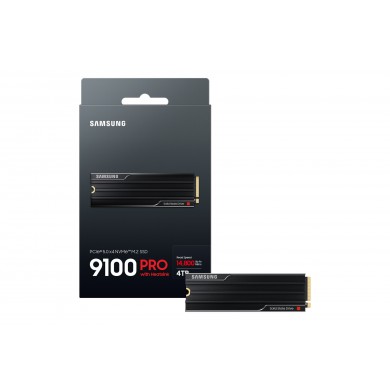 M.2 NVMe SSD Samsung SSD 9100 PRO w/Heatsink/ 2.0TB  / PCIe5.0 x4 / NVMe2.0