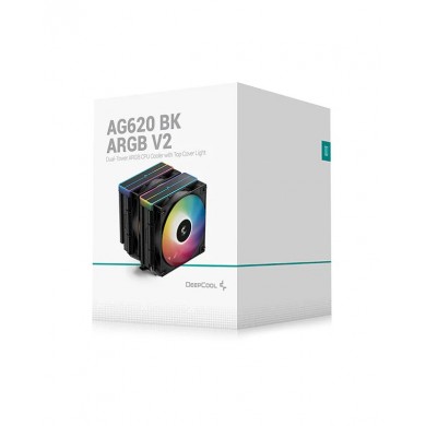 Sisteme de racire DEEPCOOL  AG620 BK ARGB V2 / Universal / 260W / 300~1850rpm, <29.4dBA / 67.88CFM / Black