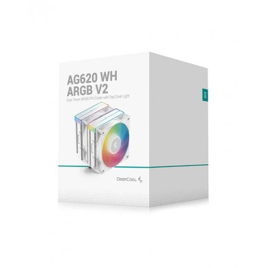 Sisteme de racire DEEPCOOL  AG620 WH ARGB V2 / Universal / 260W / 300~1850rpm, <29.4dBA / 67.88CFM / White