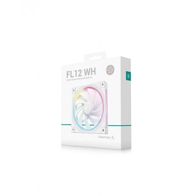 Ventilator pentru carcasa DEEPCOOL FL12 WH/ 120mm ARGB PWM fan/ White