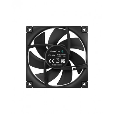 Ventilator pentru carcasa DEEPCOOL FT9 SLIM/ 92mm PWM fan/ Black