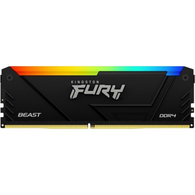 Memorie operativa Kingston FURY&reg; Beast DDR4 RGB 3200MHz 8GB