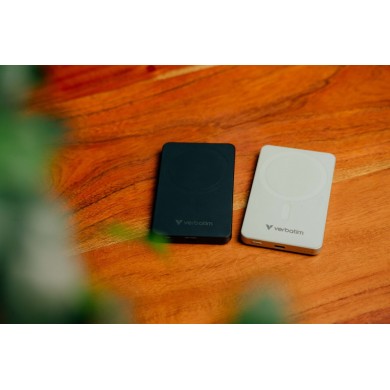 Power Bank Magnetic Wireless Verbatim Charge'n'Go Essentials / 5000 mAh / Black