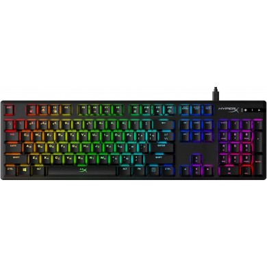 Tastatura Gaming mecanica HYPERX Alloy Origins RGB, HyperX Red key switch Tastatura Gaming mecanica HYPERX Alloy Origins RGB, HyperX Red key switch