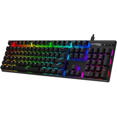 Tastatura Gaming mecanica HYPERX Alloy Origins RGB, HyperX Red key switch