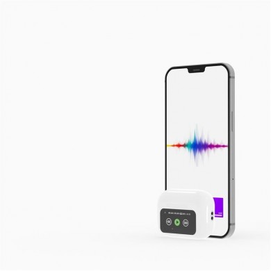 Casti TWS Gembird TWS-LCD-ANC-01-W
