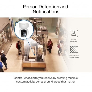 Camera de securitate IP de interior TP-LINK Tapo C212, White