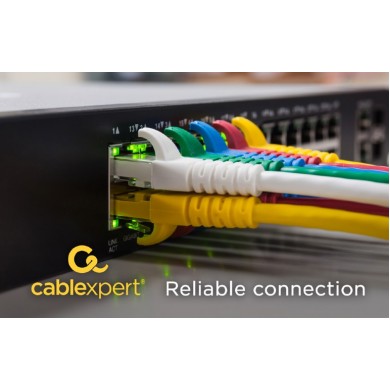 UTP Cat.5e Patch cord, 0.25m, Green