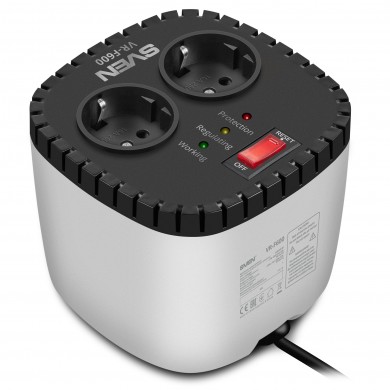 Stabilizator de tensiune SVEN VR-F600, 200W