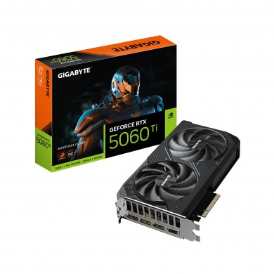 Placa video GIGABYTE GeForce RTX 5060 Ti WINDFORCE OC 8G / 8GB / GDDR7 / 128bit Placa video GIGABYTE GeForce RTX 5060 Ti WINDFORCE OC 8G / 8GB / GDDR7 / 128bit