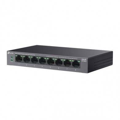 Switch TP-LINK LS108GP / 8 port / Gigabit / RJ45 / PoE+/ steel case