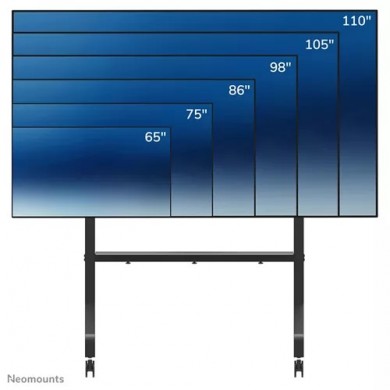 Suport TV de podeaNeomounts FL50-575BL1 / 65-115&rdquo; / max 125 kg