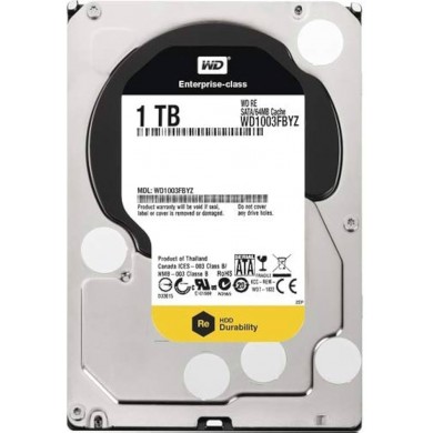 3.5&rdquo; HDD 1.0TB  Western Digital Enterprise Class Gold/ 7200rpm,64MB, 7mm, SATAIII