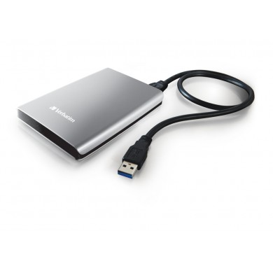 2.5&rdquo; HDD Extern Verbatim Store 'n' Go G1 / USB3.0 / 1.0TB / Silver
