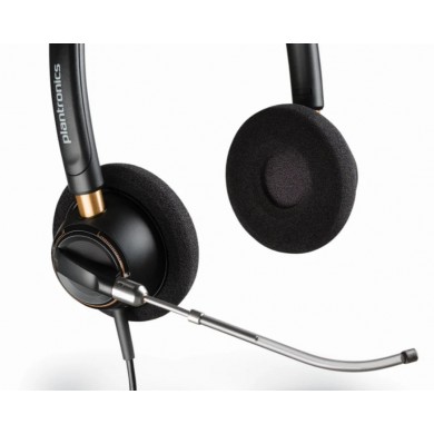 Casti Binaurale Poly EncorePro 520V/  Black