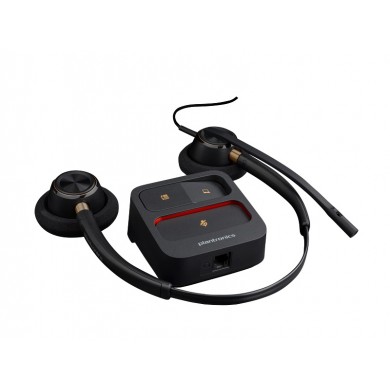 Casti Binaurale Poly EncorePro 520V/  Black