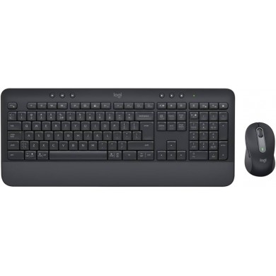 Tastatura si Mouse Wireless Logitech MK650, Graphite