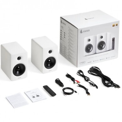 Boxa activa compacta Edifier M90 White/ 100W RMS/ Hi-Res/ Bluetooth/ HDMI eARC