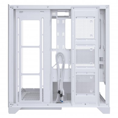 Carcasa 1STPLAYER Mi8 / no PSU / Side-Window / 7x120mm / ATX / White
