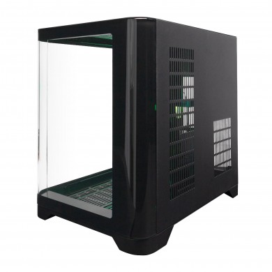 Carcasa 1STPLAYER UV5 / no PSU / Side-Window / 3x120mm / mATX / Black