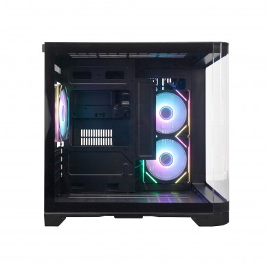 Carcasa 1STPLAYER UV5 / no PSU / Side-Window / 3x120mm / mATX / Black