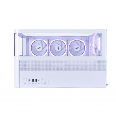 Carcasa 1STPLAYER RT7 / no PSU / Side-Window / 4x120mm / ATX / White