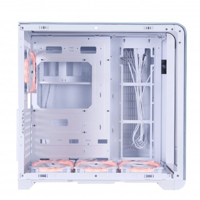 Carcasa 1STPLAYER RT7 / no PSU / Side-Window / 4x120mm / ATX / White