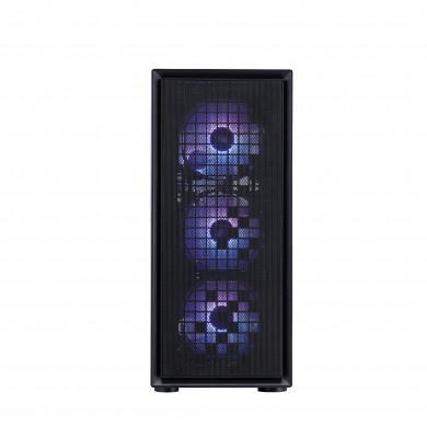 Carcasa 1STPLAYER GO6 / w/oPSU / Side-Window / 4 x FS7 / ATX / Black