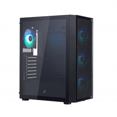 Carcasa 1STPLAYER GO6 / w/oPSU / Side-Window / 4 x FS7 / ATX / Black
