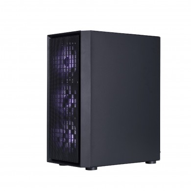 Carcasa 1STPLAYER GO6 / w/oPSU / Side-Window / 4 x FS7 / ATX / Black