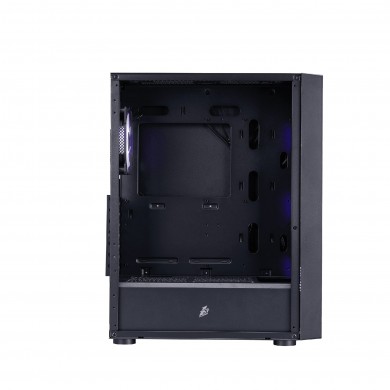 Carcasa 1STPLAYER GO6 / w/oPSU / Side-Window / 4 x FS7 / ATX / Black