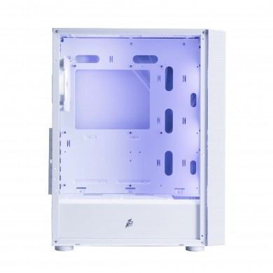 Carcasa 1STPLAYER GO6 / w/oPSU / Side-Window / 4 x FS7 / ATX / White