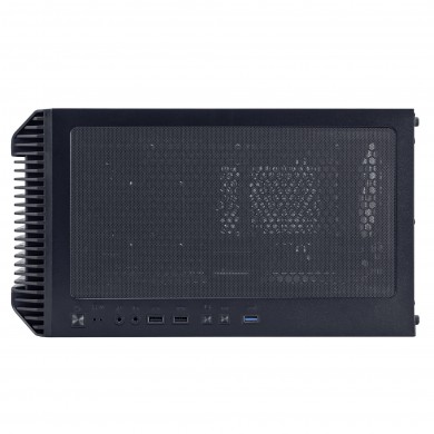 Carcasa 1STPLAYER H6 / w/oPSU / Side-Window / 4 x F7 / ATX / White