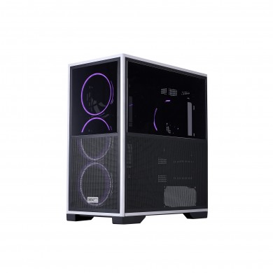 Carcasa 1STPLAYER IF8 / no PSU / Side-Window / 4x120mm / ATX / Black