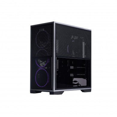 Carcasa 1STPLAYER IF8 / no PSU / Side-Window / 4x120mm / ATX / Black