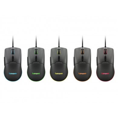 Mouse Gaming Lenovo Legion M210 RGB/ USB/ 16000dpi/ Black