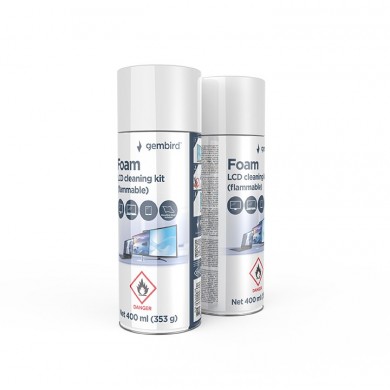 Kit de cura?are LCD cu spuma (inflamabil) Gembird CK-LCD-08, 400 ml