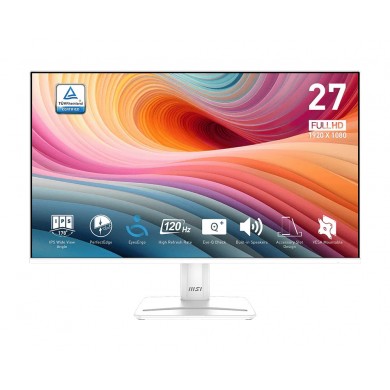27.0&rdquo; Monitor MSI PRO MP275W E2/ 1ms/ 120Hz/ White