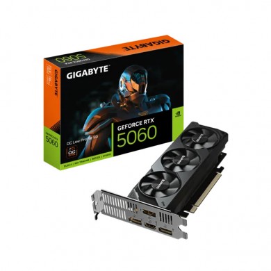 Placa video GIGABYTE GeForce RTX 5060 OC Low Profile 8G / 8GB / GDDR7 / 128bit